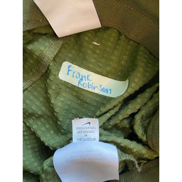 Nike Dri Fit Clash Training Joggers Pants Sz M Army Green Colorblock DM5555-326 - Picture 5 of 6